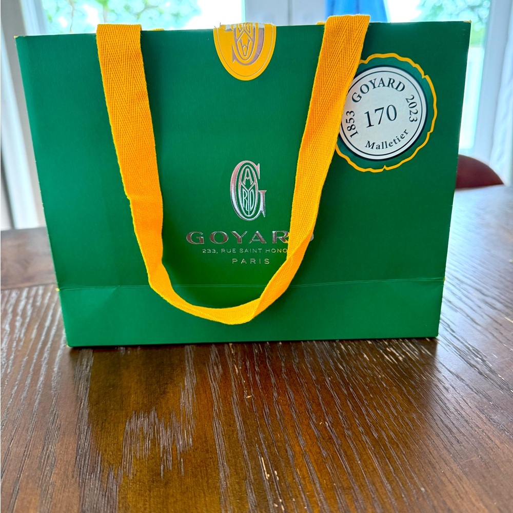 Goyard authentic shopping bags- small size